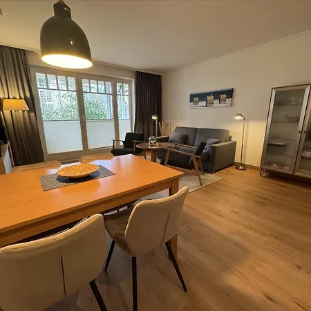 Duenenpark - Komfort Mit 1 Schlafzimmer Und Terrasse Im Erdgeschoss 250 * Binz